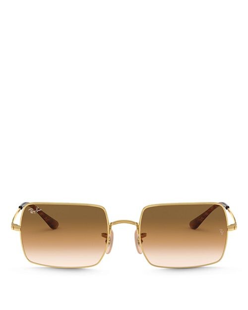 

Квадратные солнцезащитные очки, 54 мм Ray-Ban, цвет Gold