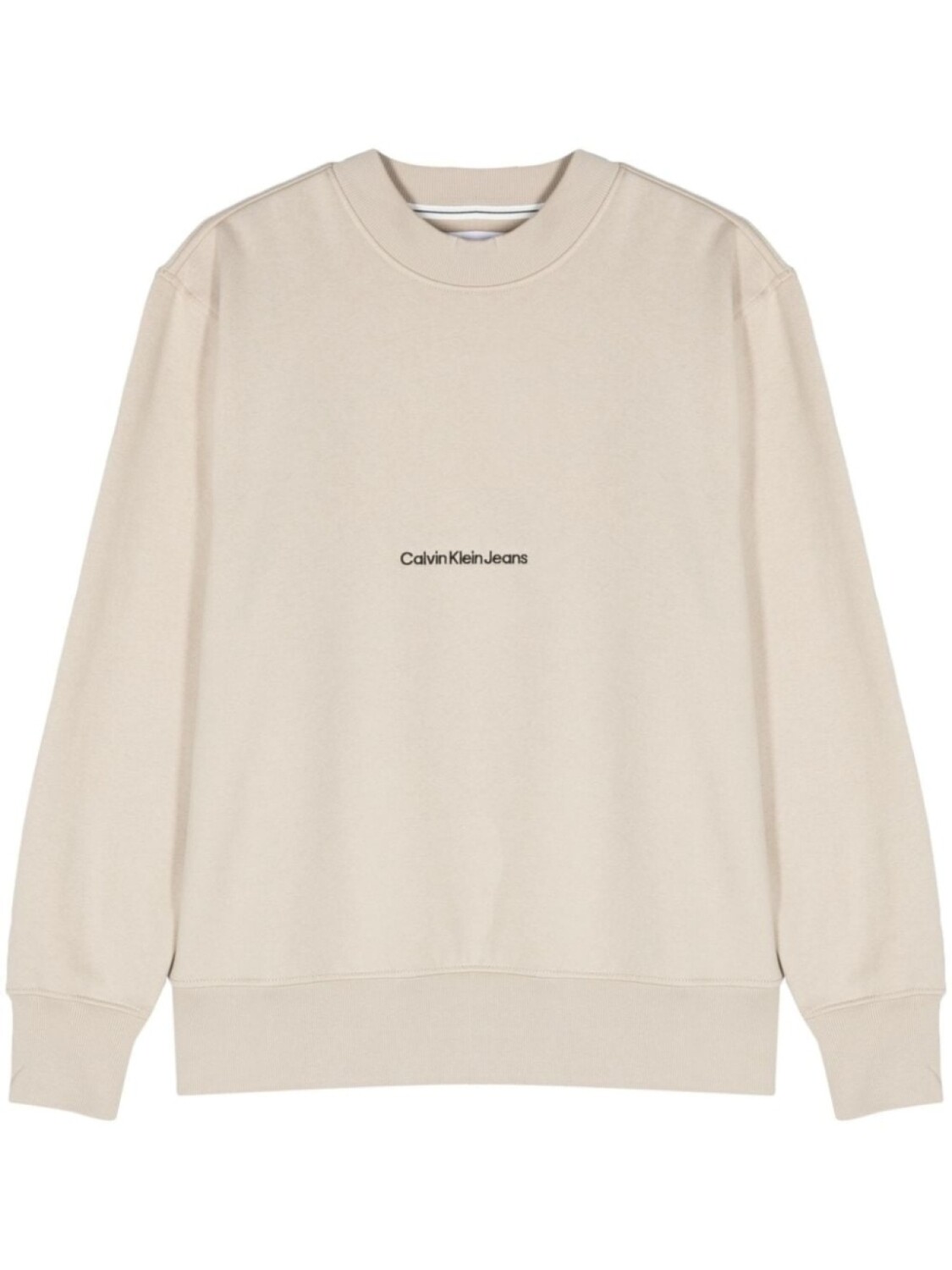 

Calvin Klein Jeans толстовка свободного кроя с вышитым логотипом, нейтральный цвет