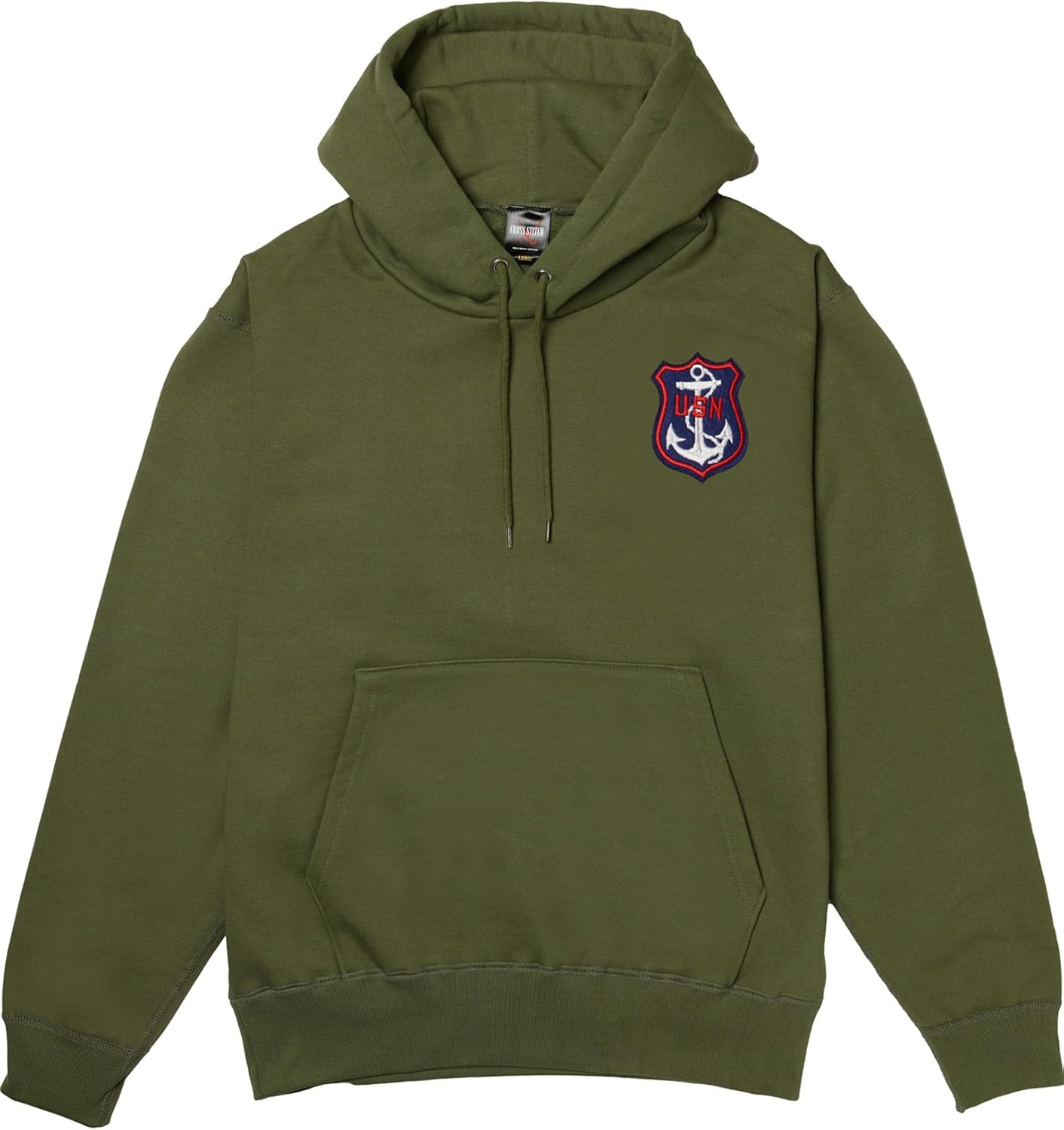 

Толстовка с капюшоном в стиле F, нашивка с гербом армии США, на флисовой подкладке, без капюшона, оливково-зеленый цвет F-Style