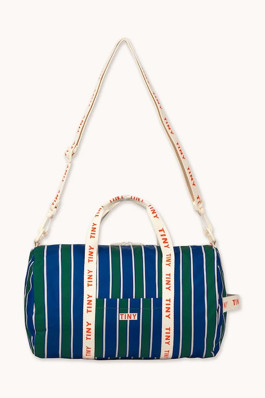 

Детская сумка STRIPES DUFFLE BAG Tinycottons, темно-синий