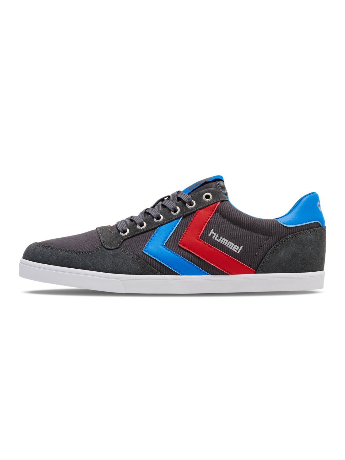 

Кроссовки Hummel Low Hmlslimmer Stadil Low, цвет CASTLEROCK/RIBBONRED/BRIL BLUE