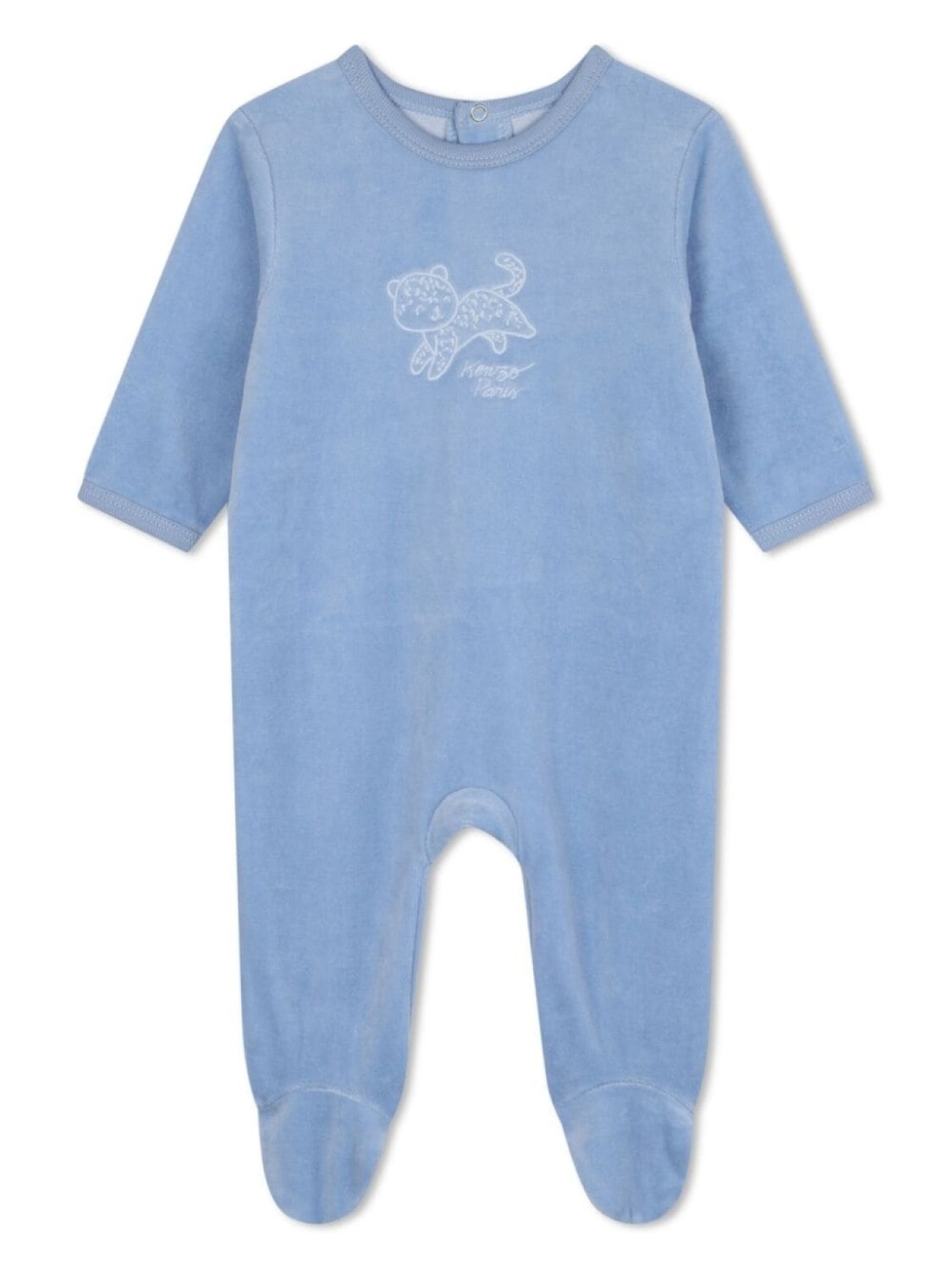 

Kenzo Kids пижама с вышивкой Tiger, синий