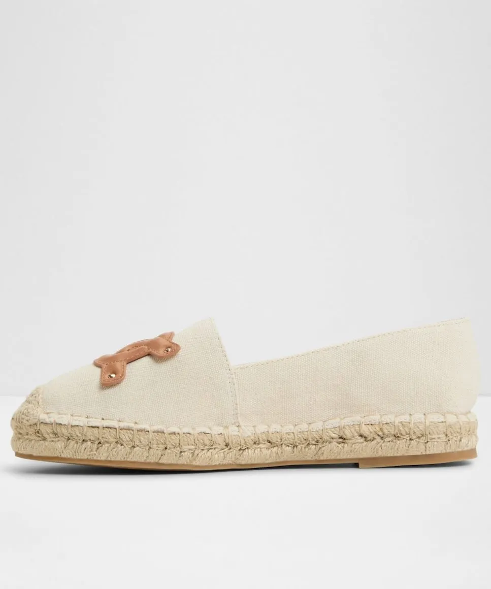 Женские эспадрильи на плоской подошве с круглым носком Aldo, бежевый — фото 3