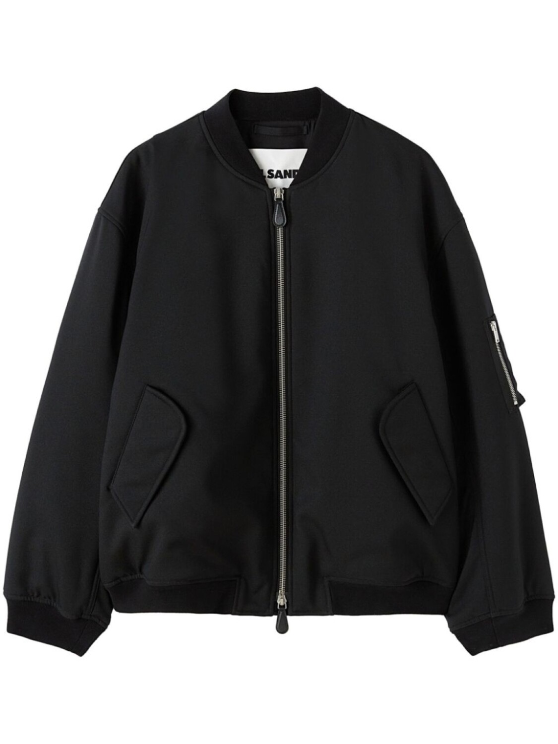 

Jil Sander дутый бомбер, черный