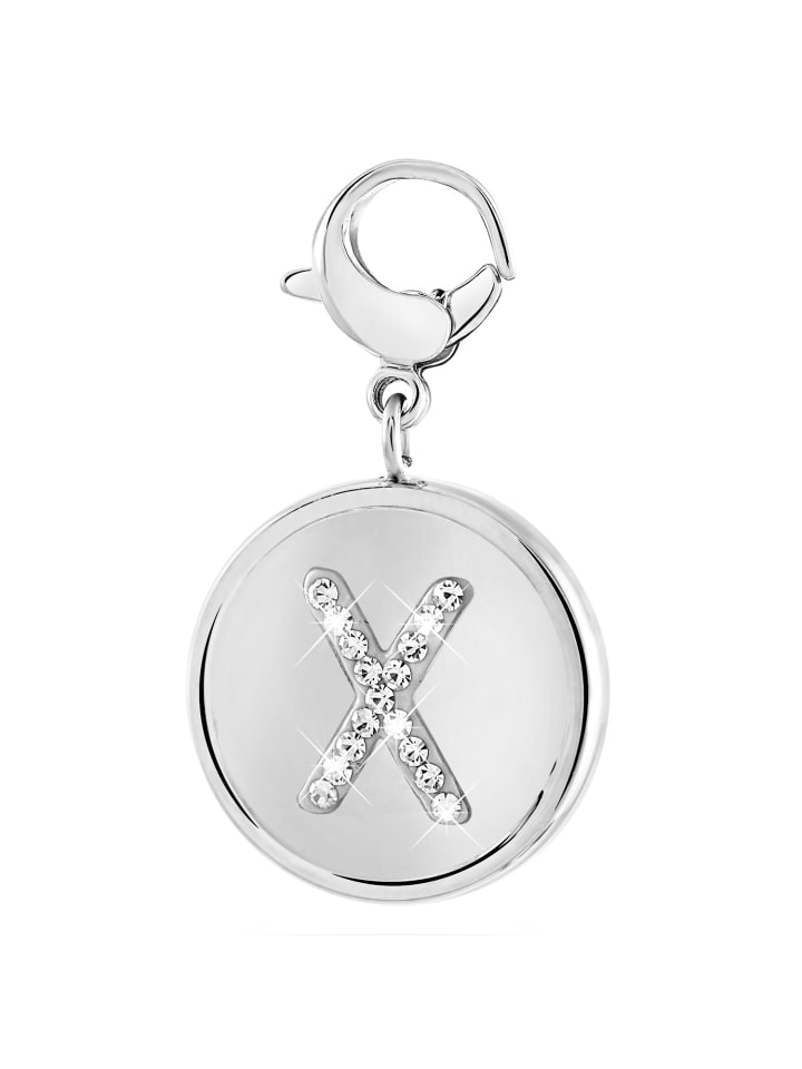 

Круглый кулон в форме буквы «X» Lucardi