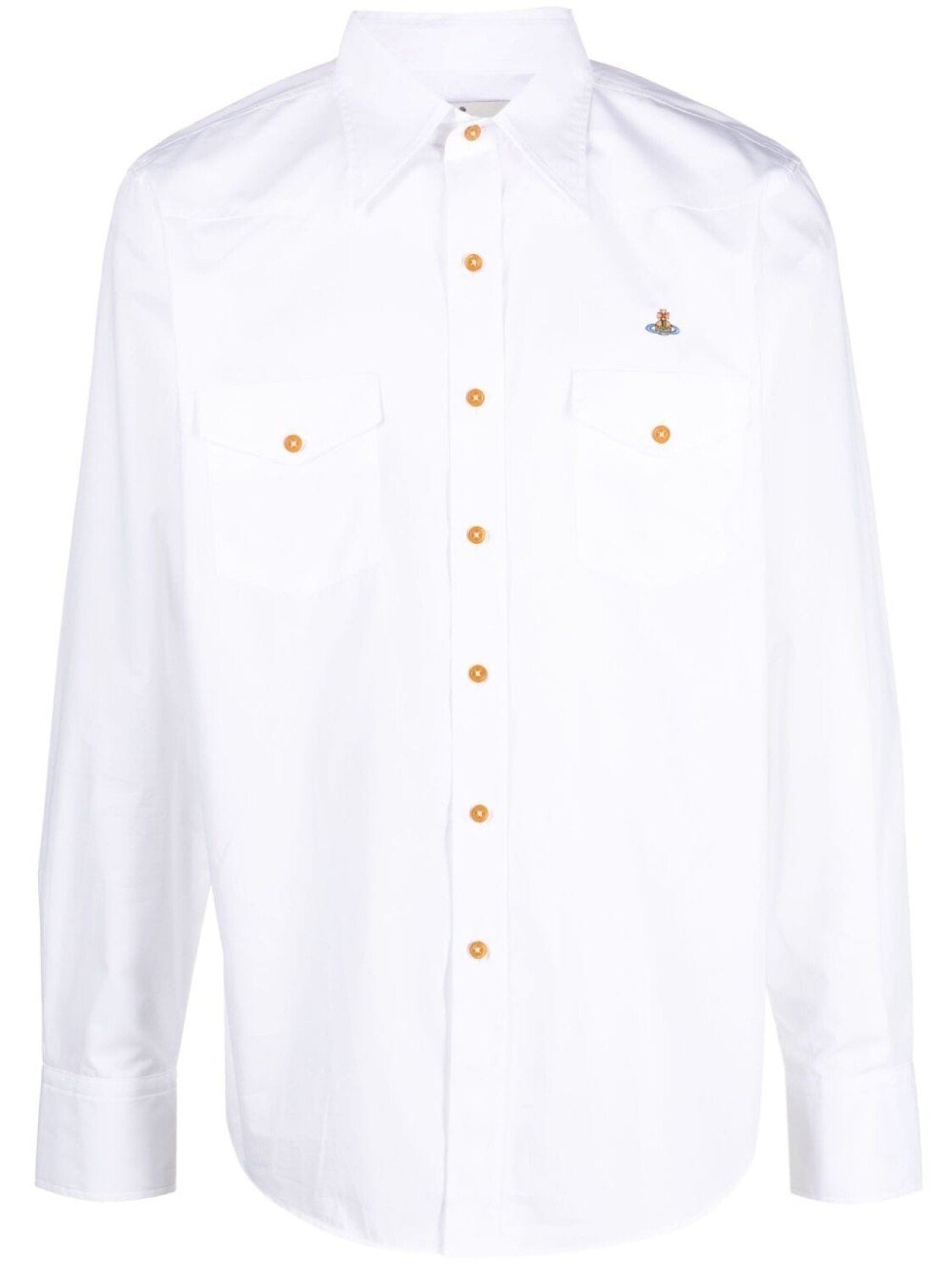 

Vivienne Westwood рубашка с логотипом, белый