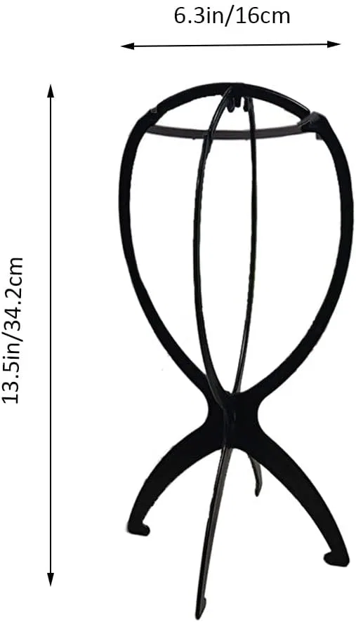 Пластиковая подставка для шляп Mydio, 3 шт. Mydio, Plastic Black — фото 2