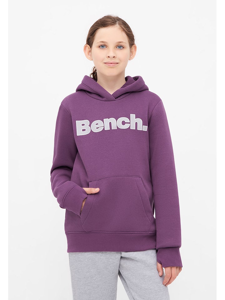 

Пуловер с капюшоном Bench Hoodie Anise, фиолетовый