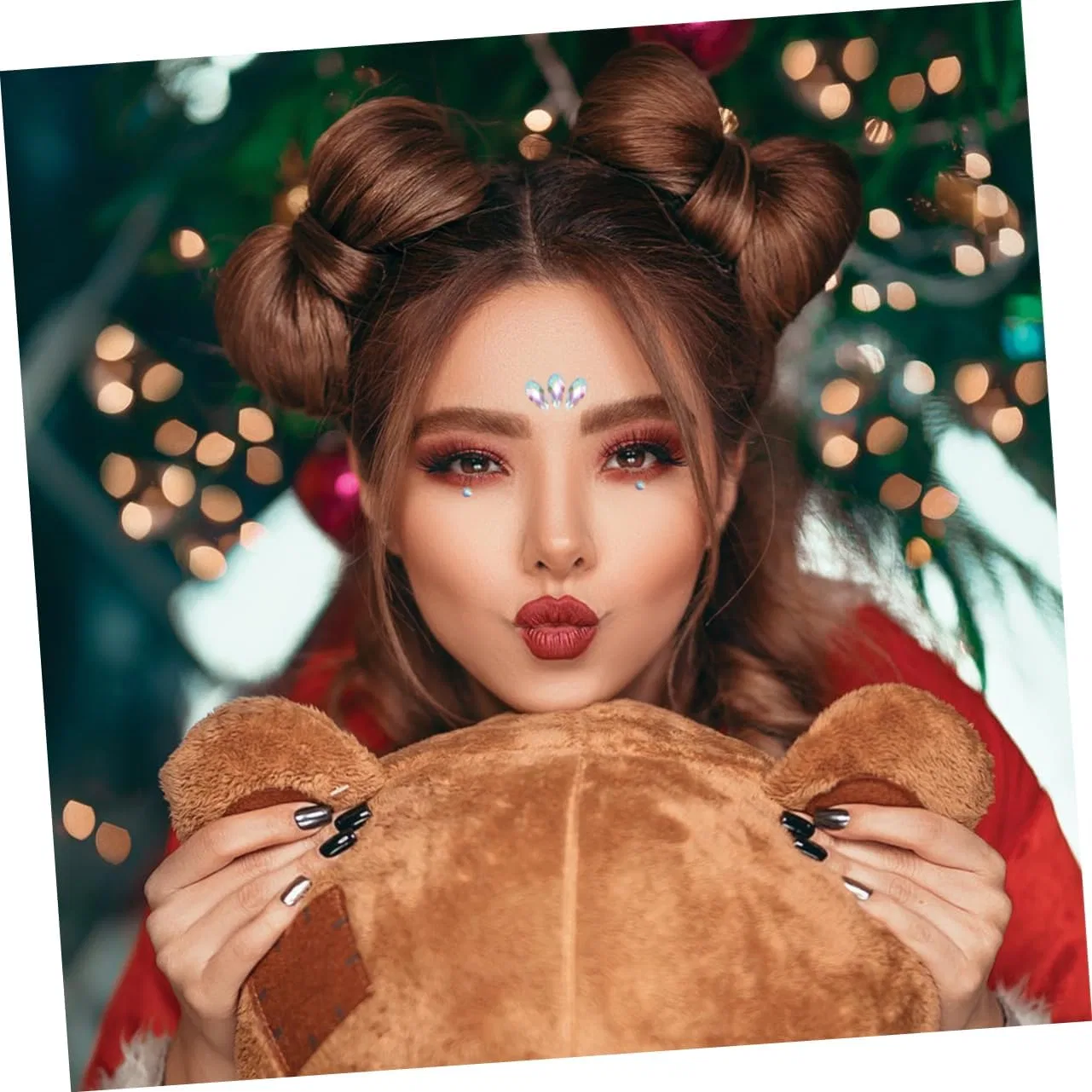 Стикеры для ногтей и лица Beaupretty 3 листа, разноцветные — фото 4