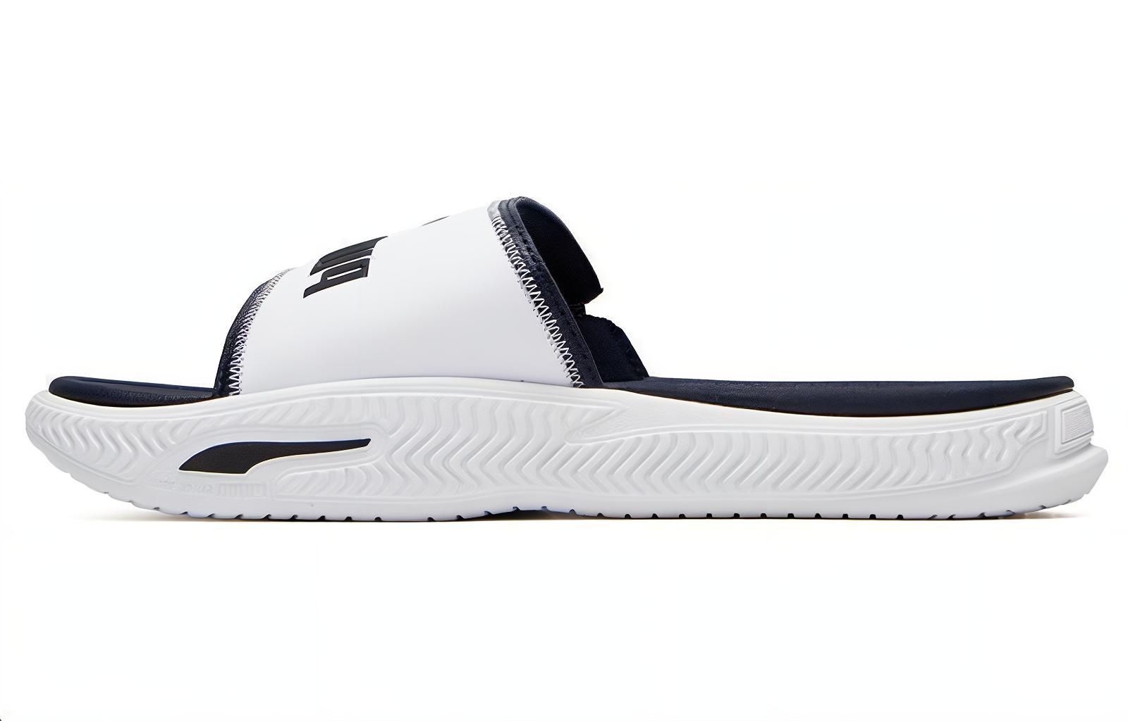 

PUMA Софтрайд Про 24 В Слайды 'Белый Новый Нэви' - Чёрный Белый, цвет Black White