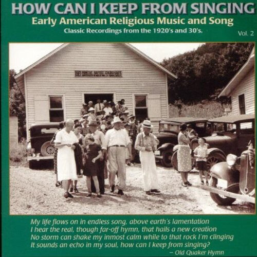 

CD диск How Can I Keep From Singing 2 / Various: How Can I Keep from Singing 2 / Various