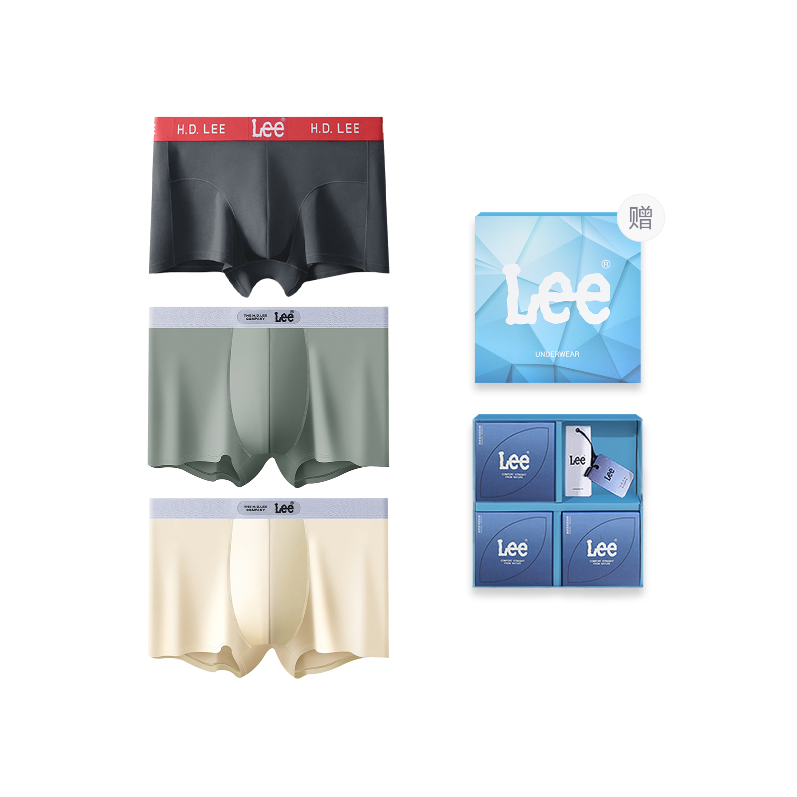 

Lee Подарочный набор Cordura мужского белья 3 пары
