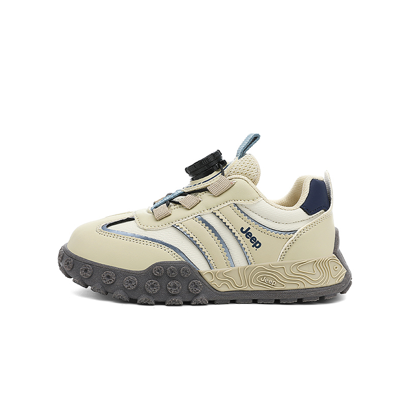 

Jeep Кроссовки для бега Running Collection, легкие, с амортизацией и противоскользящей подошвой, низкие, цвет apricot gray, детские