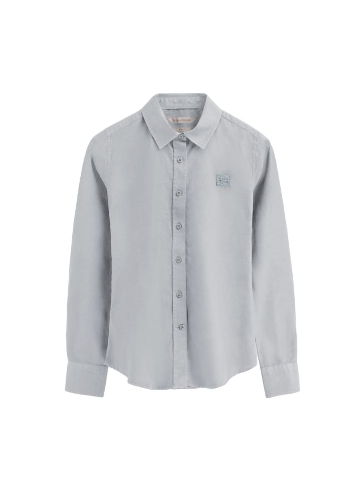 

Рубашка с длинными рукавами нежно-голубого цвета Polo Club