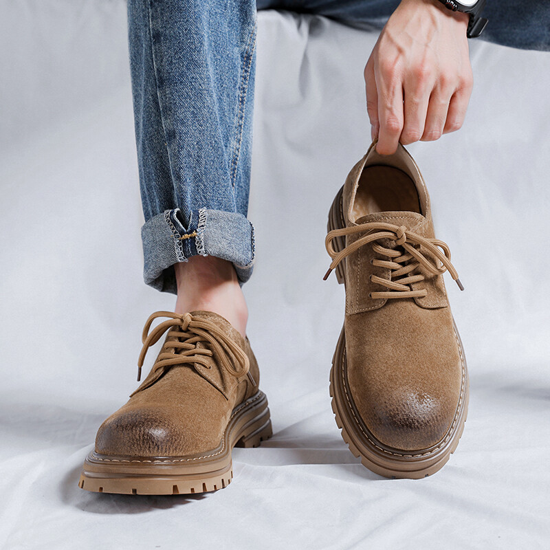 Туфли мужские Men"s Casual Men Low-Top Product B, серый — фото 4