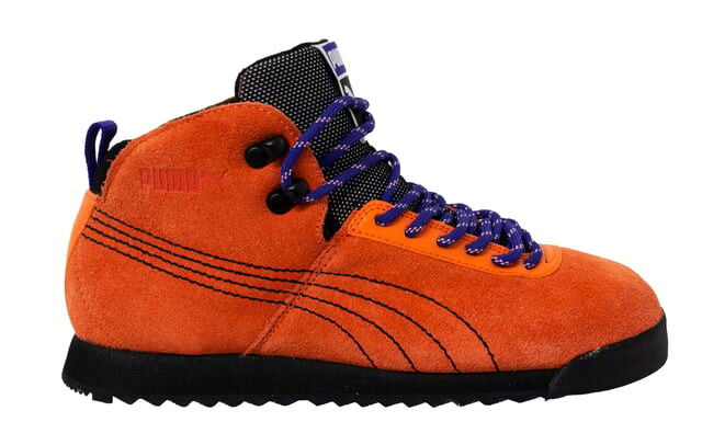 

Мужские кроссовки из замши Roma Hiker на шнуровке 353795 05 Puma, оранжевый