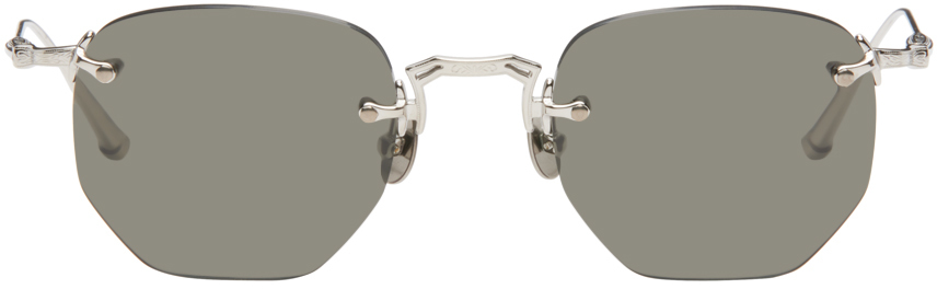 

Эксклюзивные солнцезащитные очки SSENSE Silver M3104 Matsuda