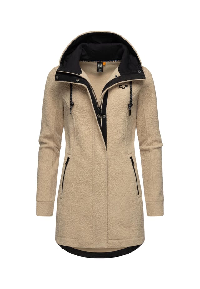 

Пальто из искусственного меха letti teddy флис Ragwear, желтый