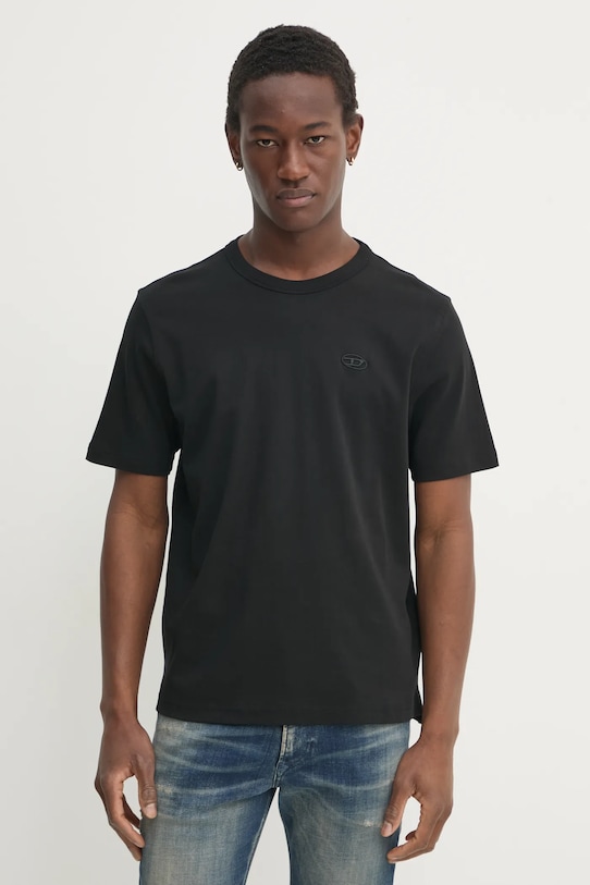 

Футболка T-ADJUST-SLITS-R17 с разрезами Diesel, черный