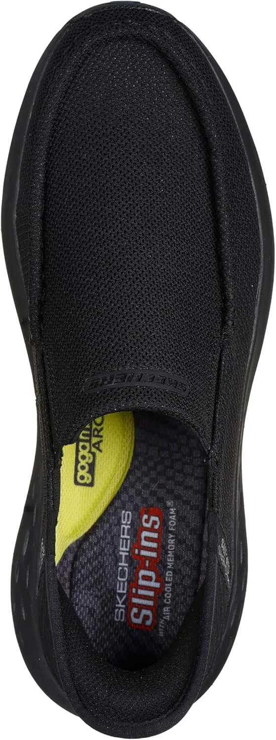 Мужские слипоны Skechers: Parson - Ralven Loafer, черный — фото 4