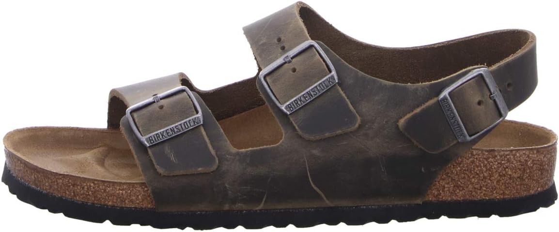 Мужские сандалии Birkenstock, хаки — фото 3