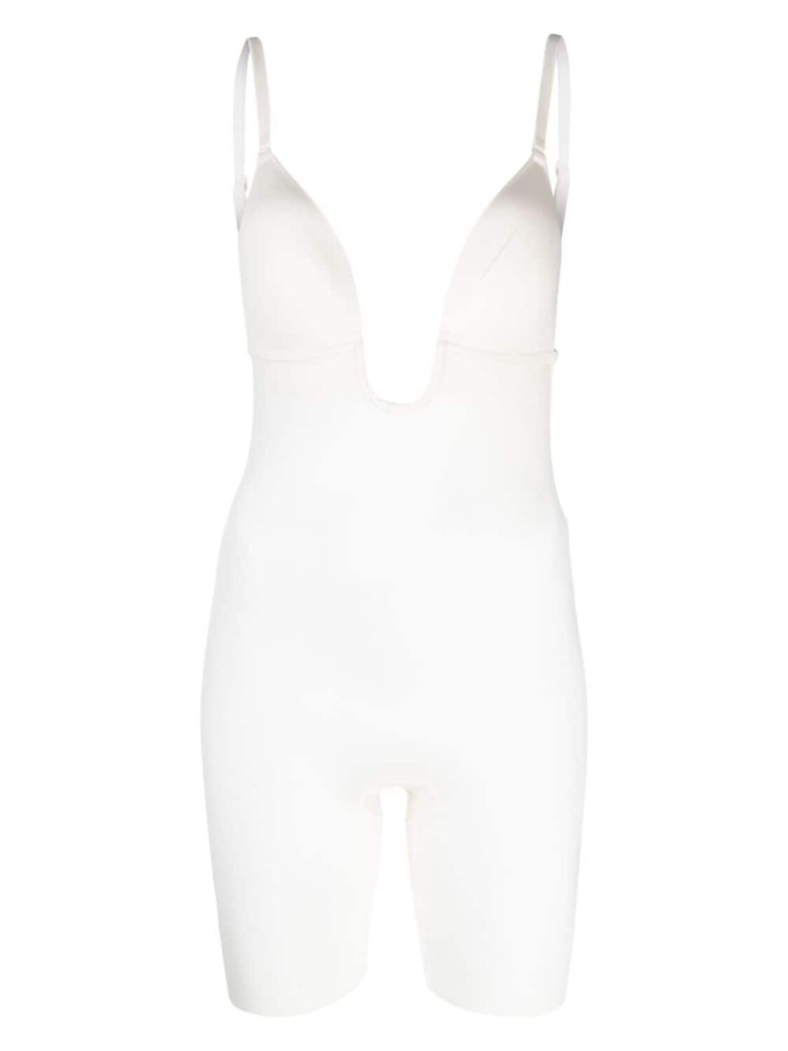

Боди Suit Your Fancy Plunge с вырезом на спине SPANX, белый