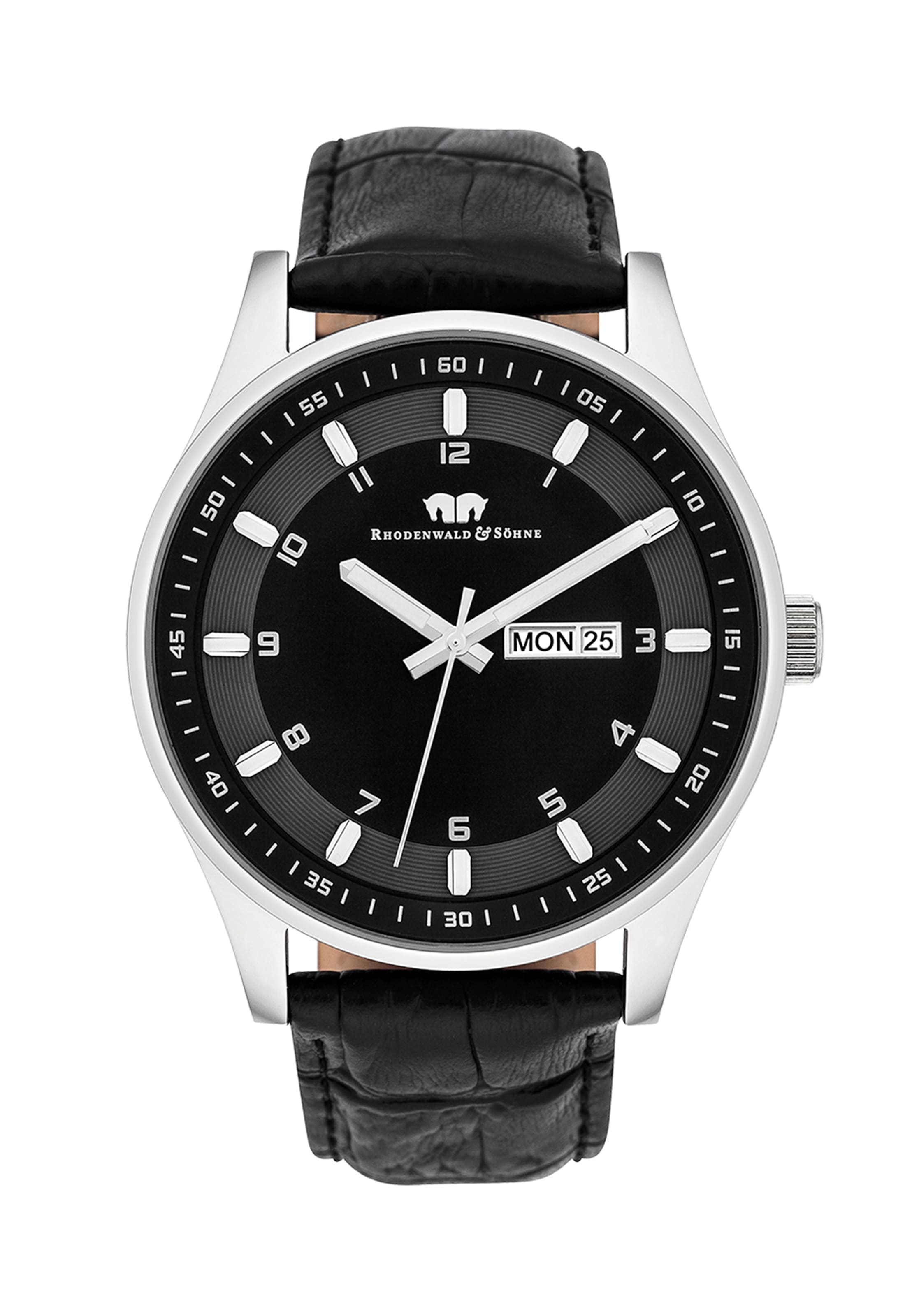 

Rhodenwald & Söhne Часы Analog 'Couragian' в черном цвете