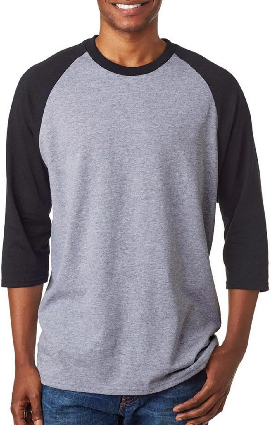 

Футболка Gildan Heavy Cotton с рукавом 3/4