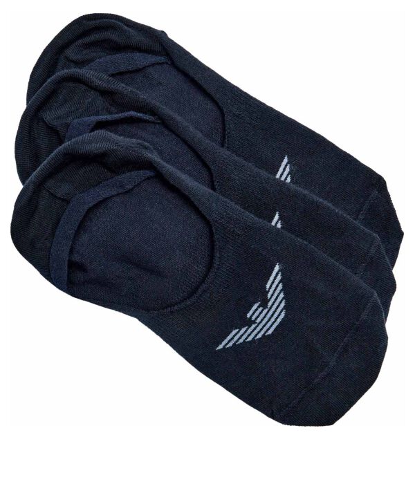 

Носки/Следки 3 шт. Emporio Armani, синий