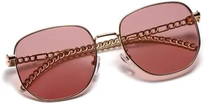 

Солнцезащитные очки в винтажном ретро-стиле 2027 года для женщин, квадратной формы, с защитой от УФ-излучения, в стиле мужских солнцезащитных очков MTZJH, Orange Gray