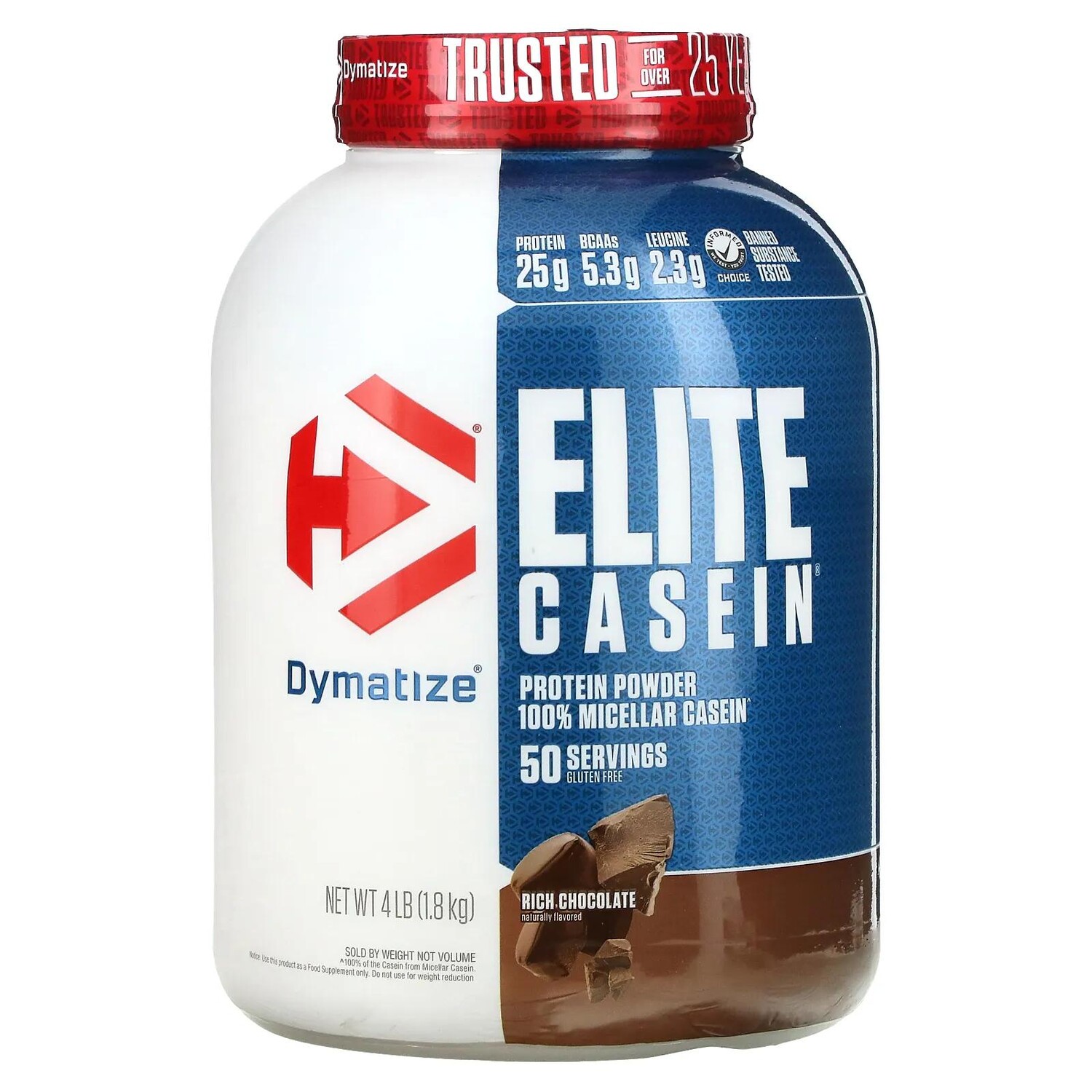 

Dymatize Nutrition Elite Casein Rich Chocolate 4 фунта (1836 г)