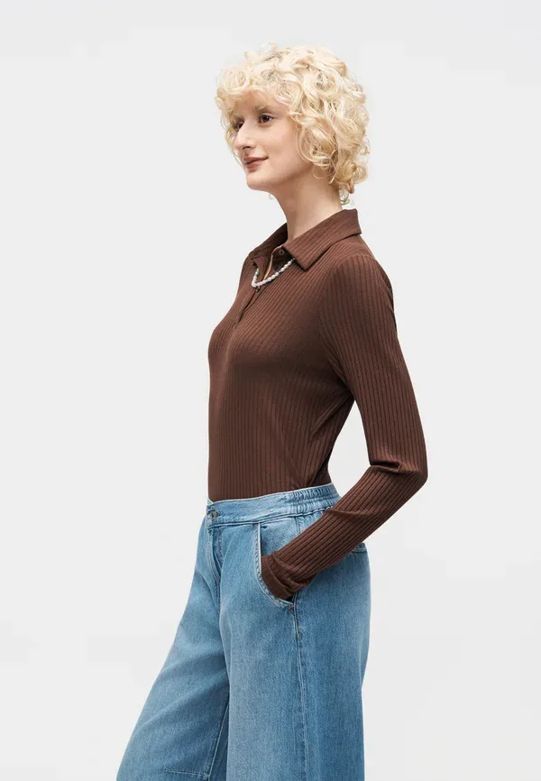 Джинсы свободного кроя Gap, medium indigo, цвет индиго — фото 4