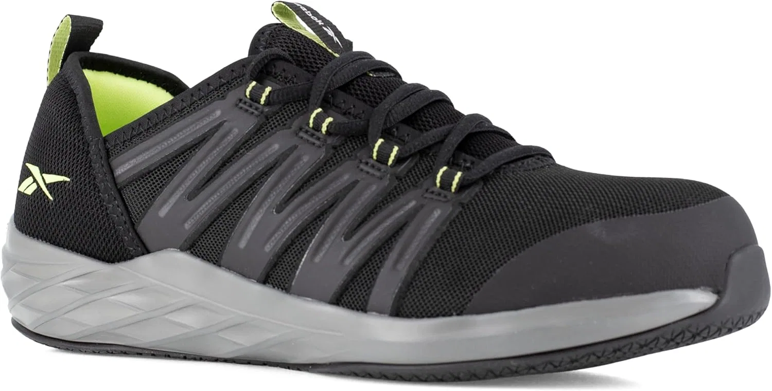 Мужские защитные кроссовки Reebok Astroride Safety - для взрослых мужчин, черный