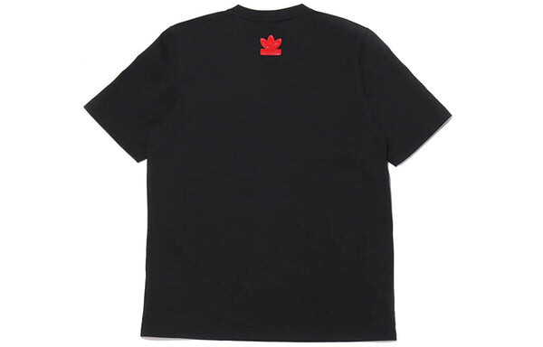 Футболка оригинальные vday tee un sports casual men Adidas, черный — фото 2