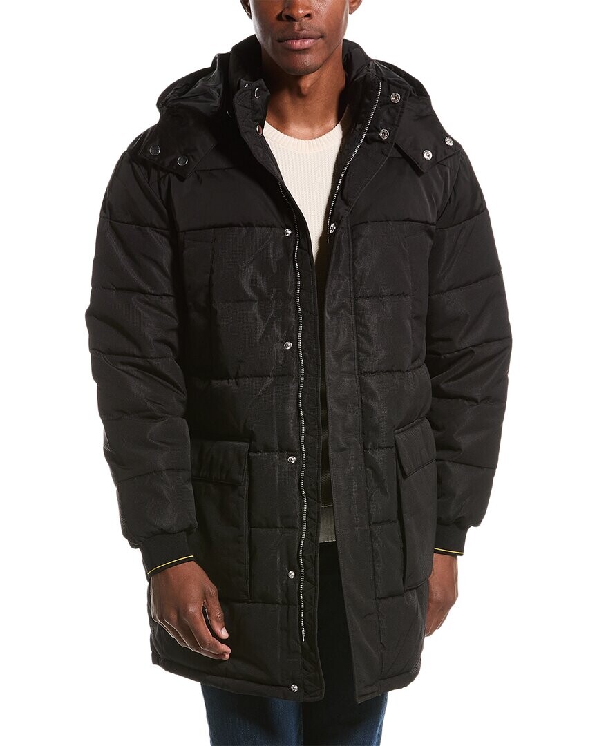 

Тяжелое пальто Armani Exchange, черный