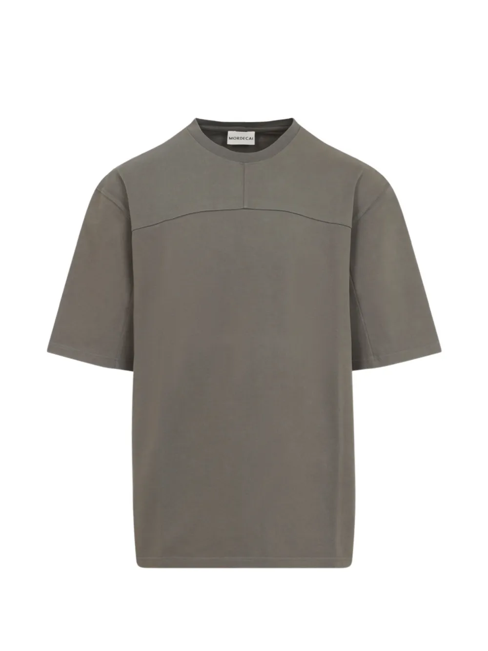 

Футболка с полосками на спине Mordecai, серый