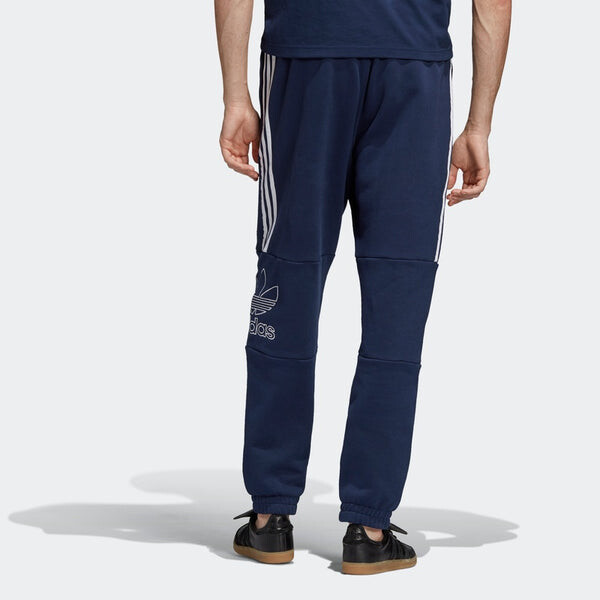 Спортивные штаны adidas originals Outline Pant Casual Sports Pants Blue, синий — фото 4