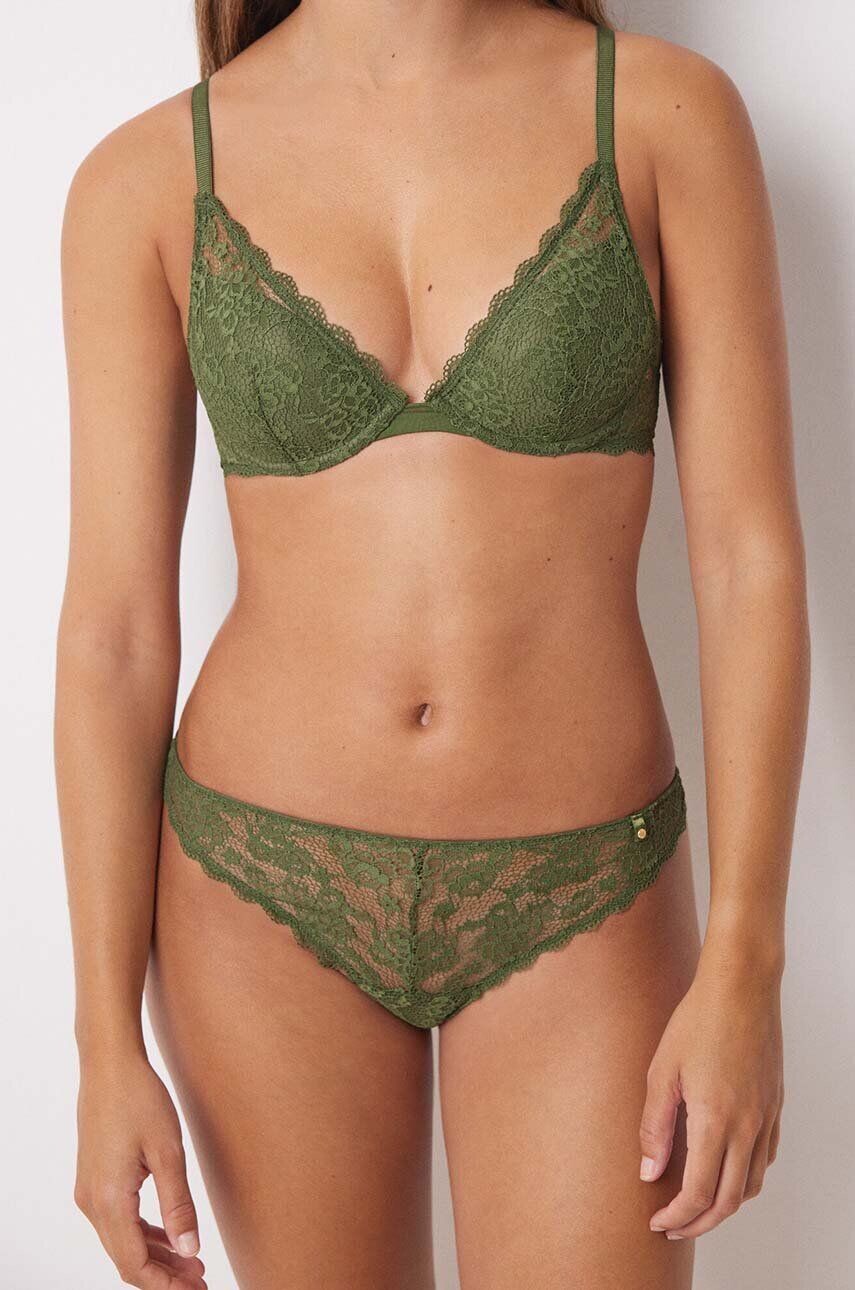 

Женские секретные бразильские трусы FEMININE TRENDY Women'Secret, зеленый