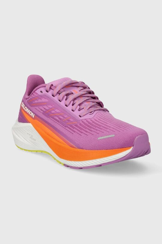 Кроссовки женские Salomon Aero Blaze 2 комбинированные, фиолетовый — фото 2