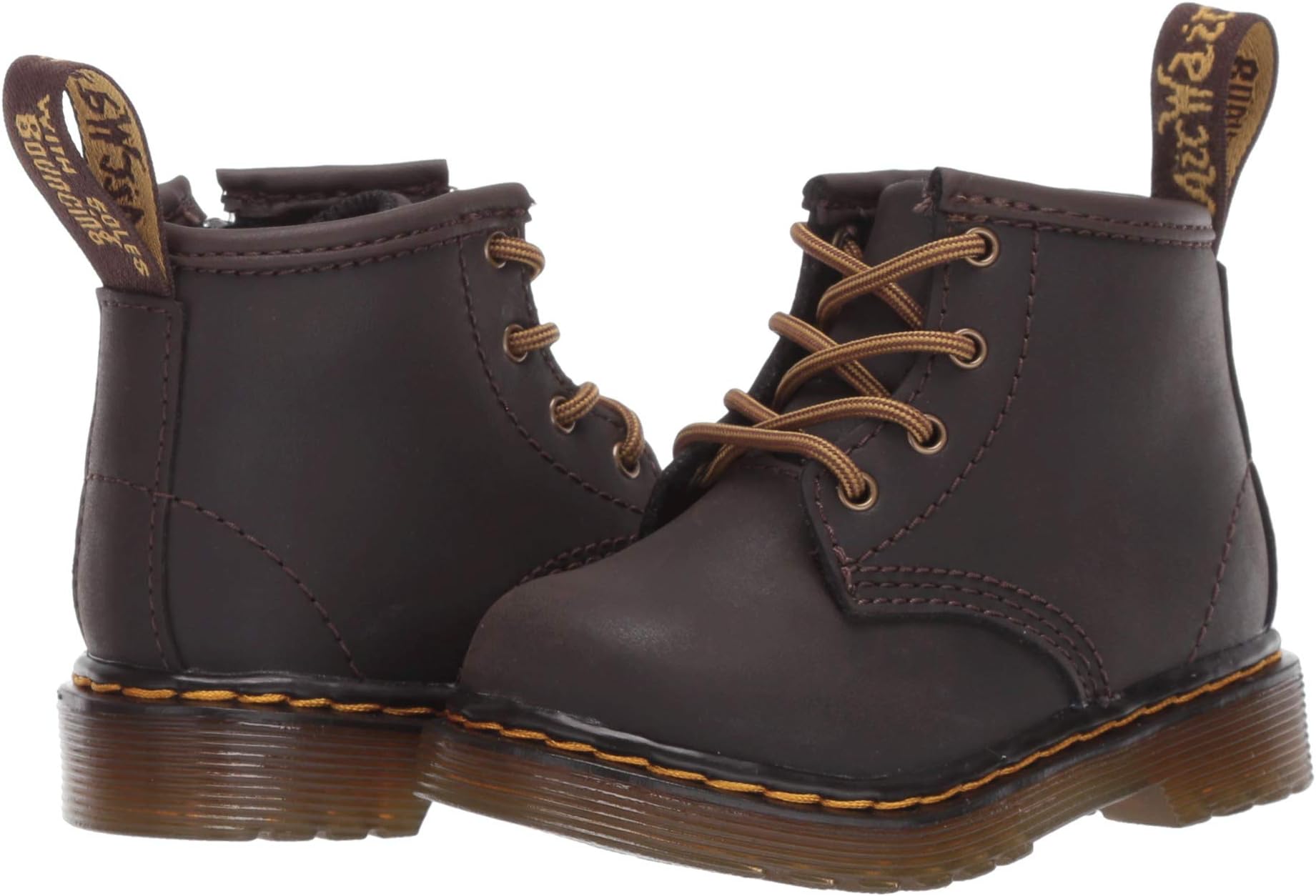 

Ботинки Dr. Martens Kid's Collection 1460, Dark Brown Wildhorse