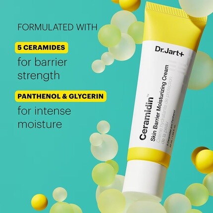 Крем для лица Dr. Jart+ — Jart+ Ceramidin Skin Barrier Увлажняющий с керамидами Dr. Jart, 50 мл — фото 3
