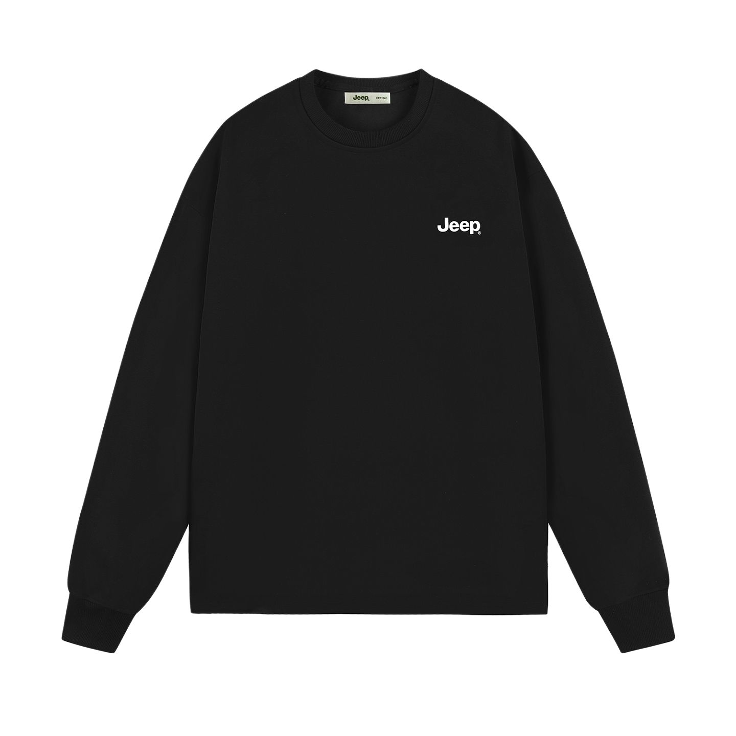 

Свитшот Leisure Collection Unisex Jeep, черный