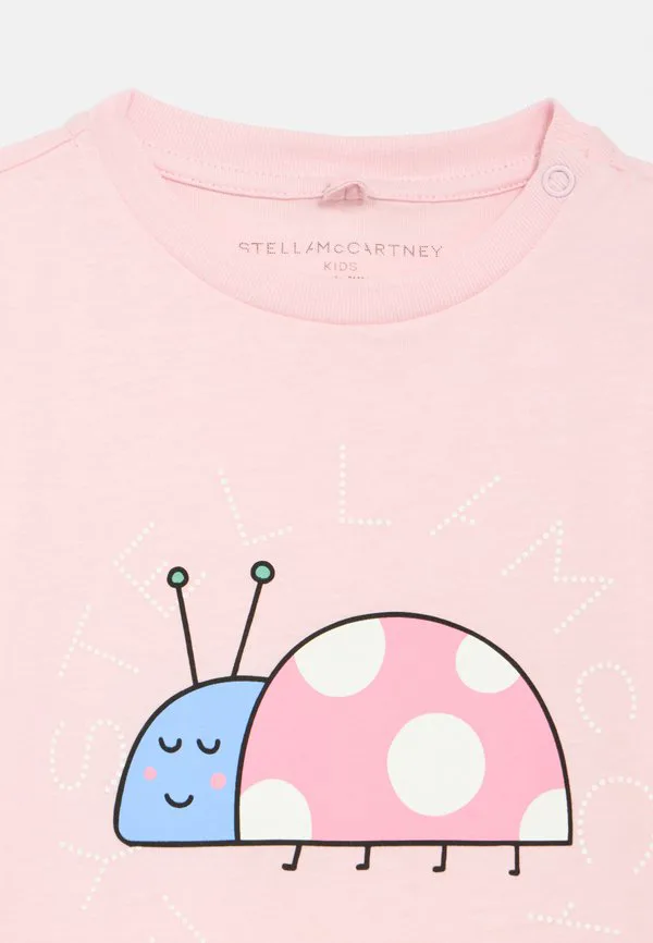 Футболка с детским принтом Stella Mccartney Kids, Rosa — фото 3