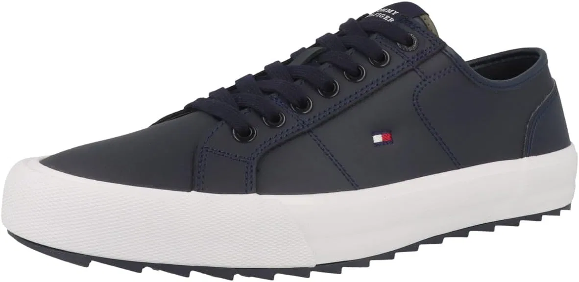 Мужские вулканизированные кроссовки Tommy Hilfiger Core Vulc Cleated LTH, Blue Desert Sky — фото 4