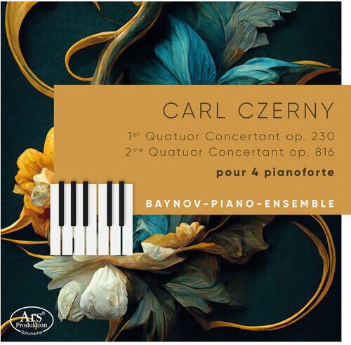 

CD диск Czerny / Baynov-Piano-Ensemble: Quatuors Concertants Pour 4 Pianoforte