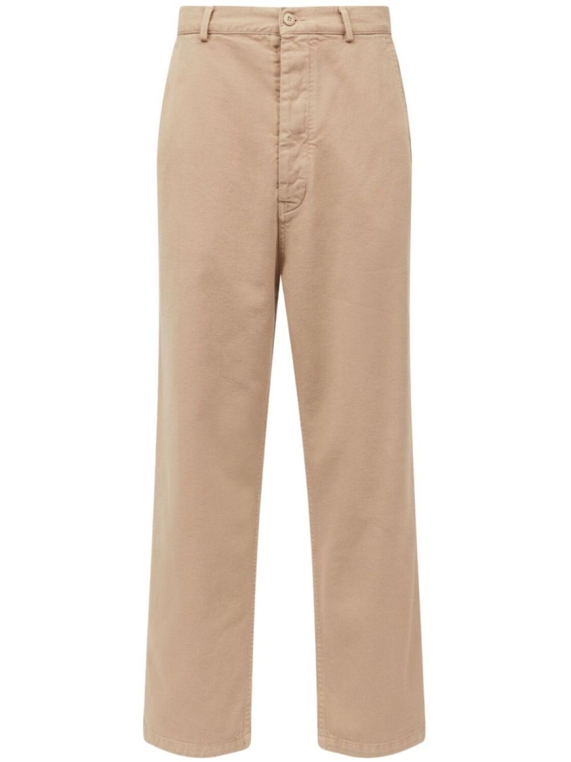 

MM6 Maison Margiela прямые брюки, нейтральный цвет