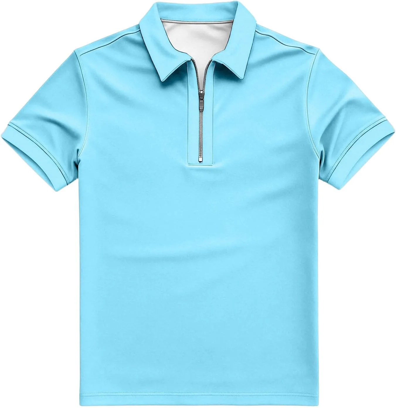 

Polo Quarter Zip мужская с воротником и молнией в полоску lopmou