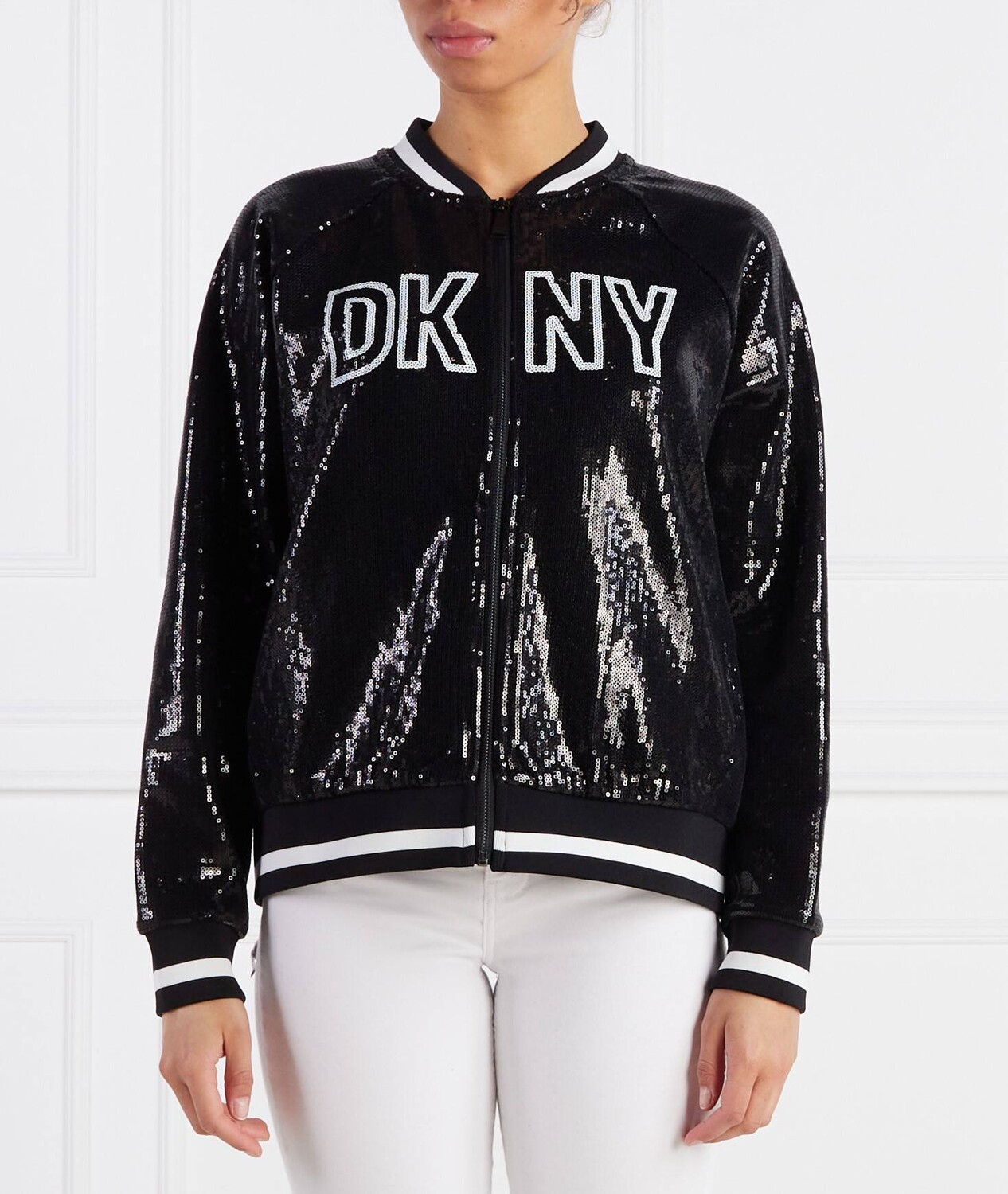 

Куртка DKNY Sport SEQUIN LOGO Regular Fit, черный