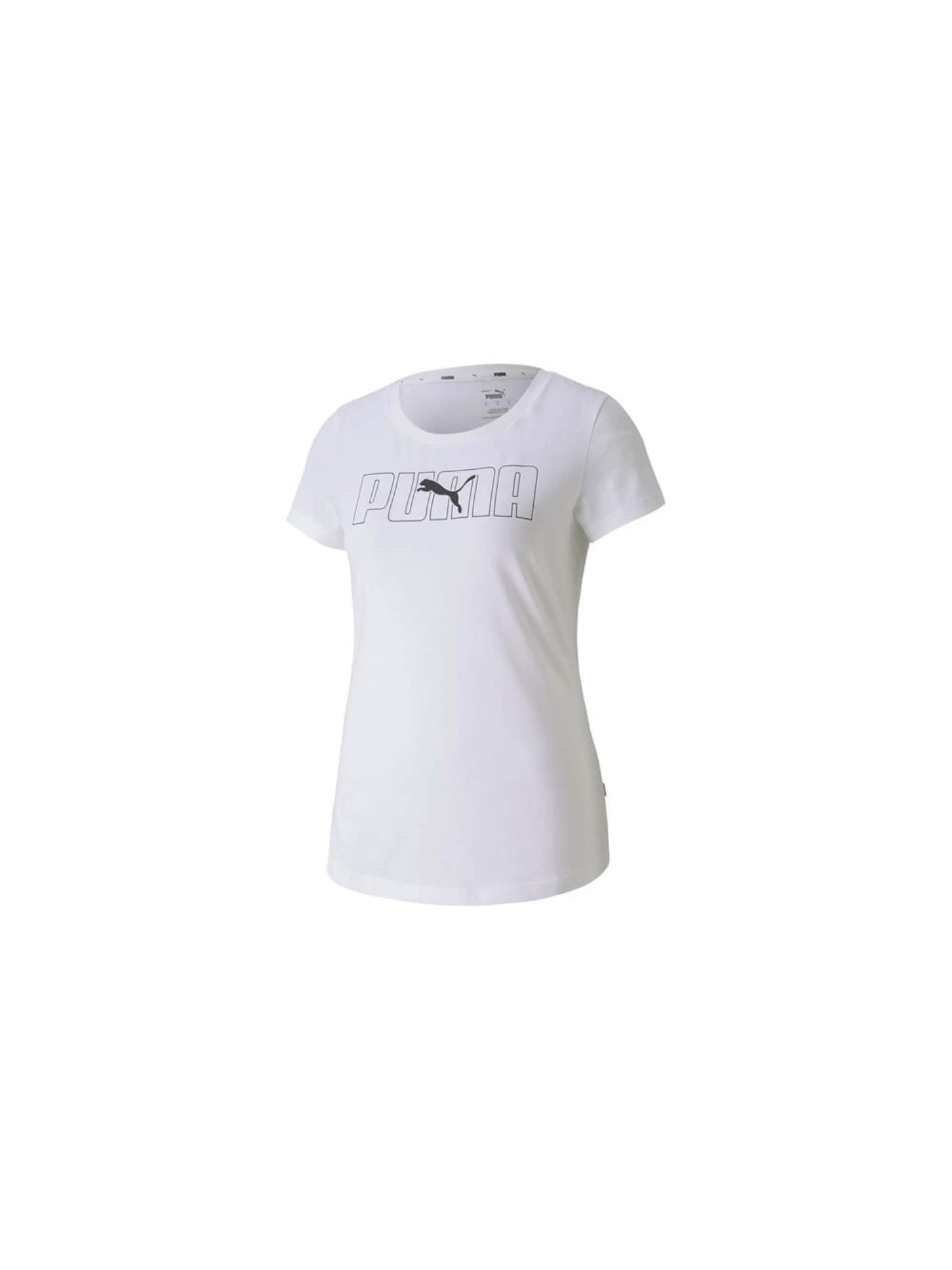 

PUMA Футболка 'Rebel Graphic Tee' в белом цвете