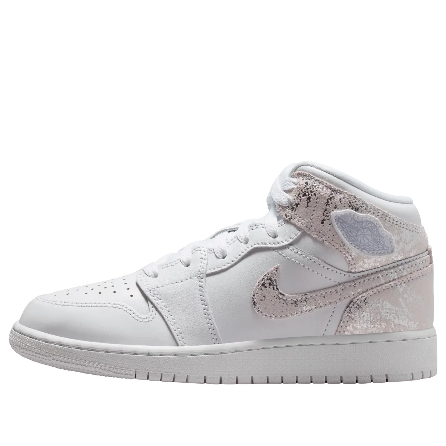 Кроссовки Air Jordan 1 Mid SE 'White Field Silver' IR2320-100, белый